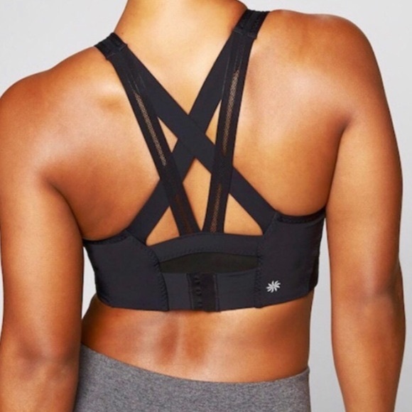 NO OFFERS ATHLETA teal Gigi High Impact sports bra XS - Picture 13 of 14